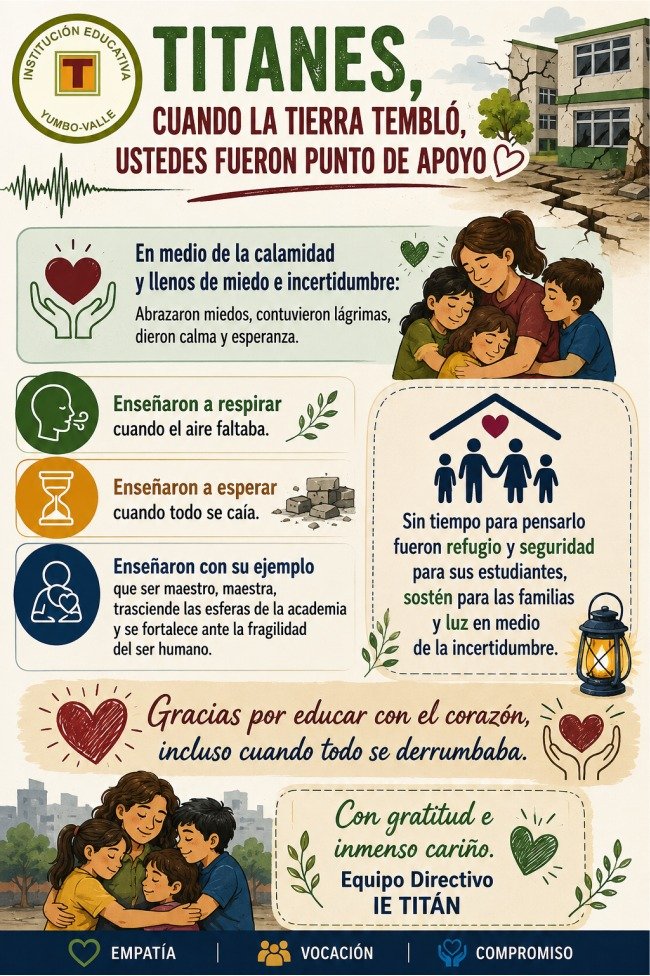 Educar también significa acompañar, proteger y brindar esperanza. Educar también significa acompañar, proteger y brindar esperanza.